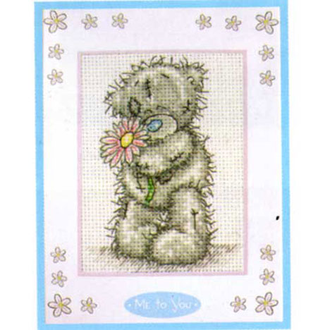 For You Me to You Bear Cross Stitch Kit inc Mount £8.39